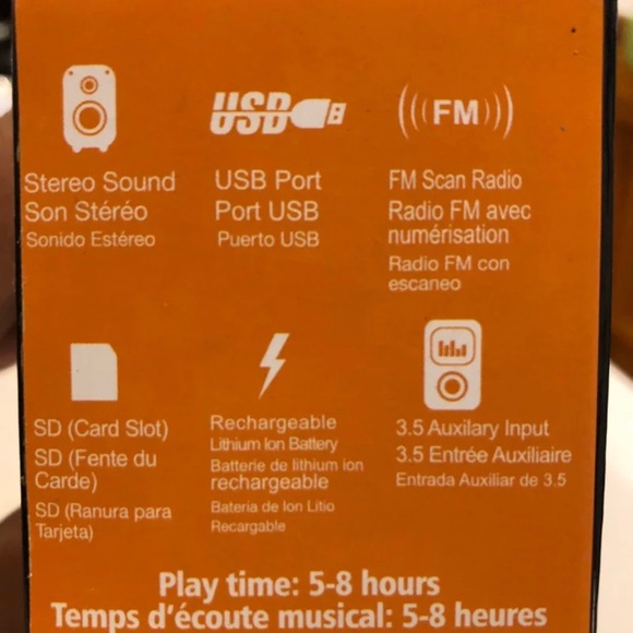 Bluetooth Speaker with SD card slot - Picture 4 of 4